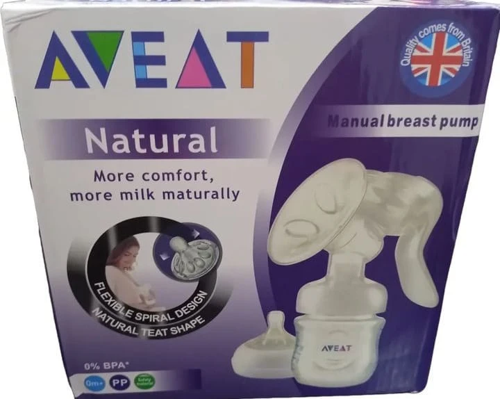 Manual breast pump