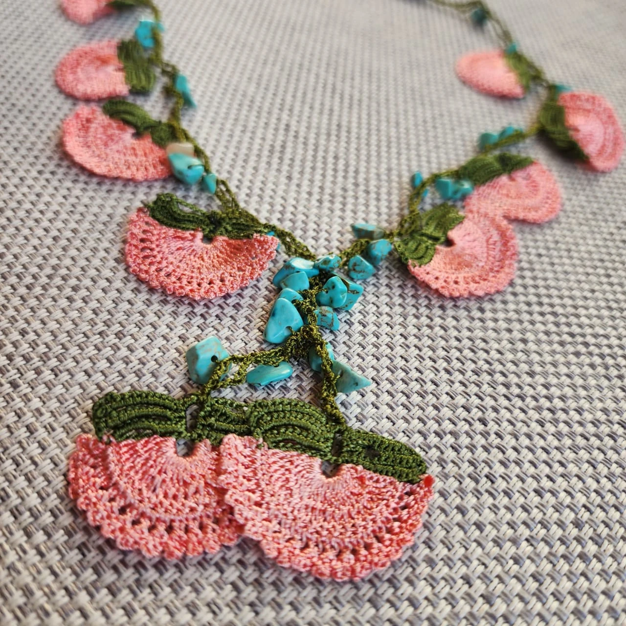 Handcrafted Crochet Necklace