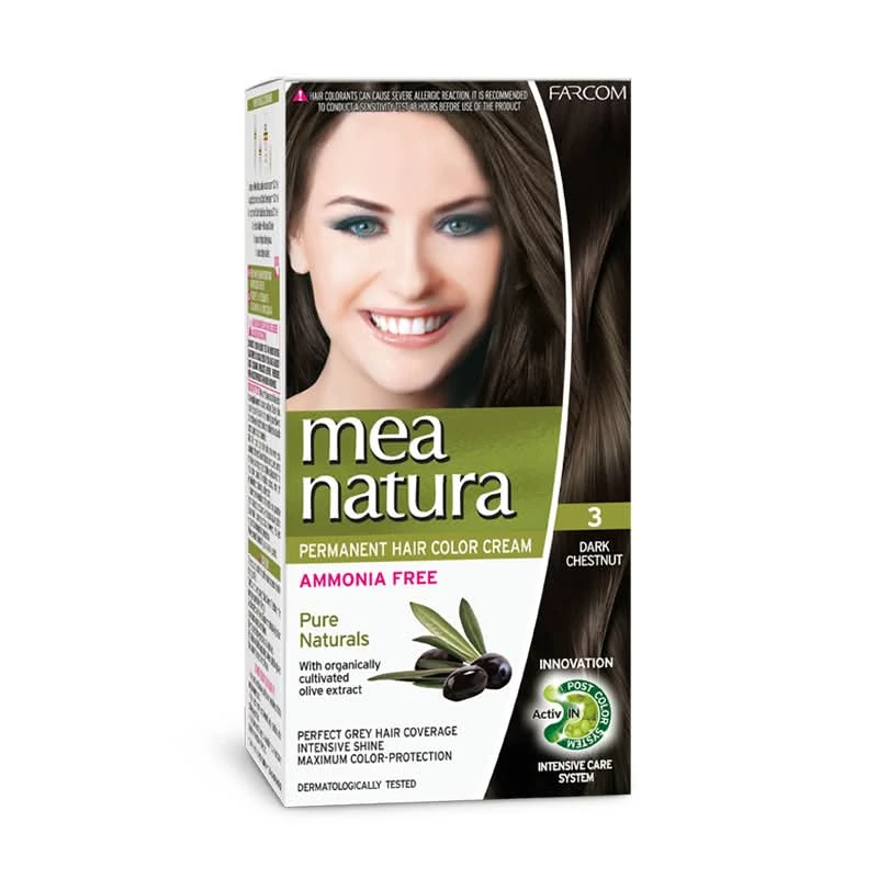MEA Natura hair dye