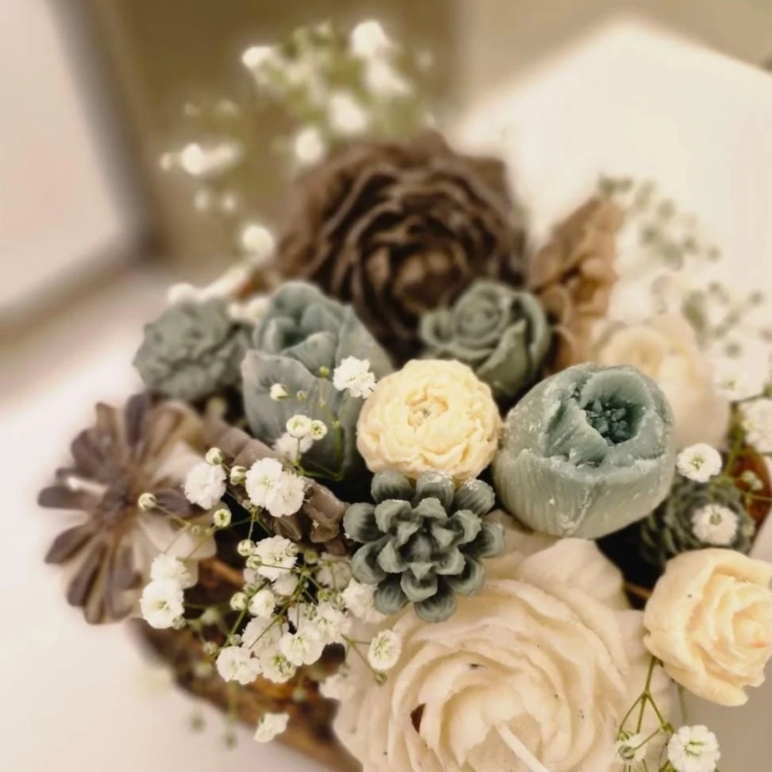 Wax Flower Bouquet