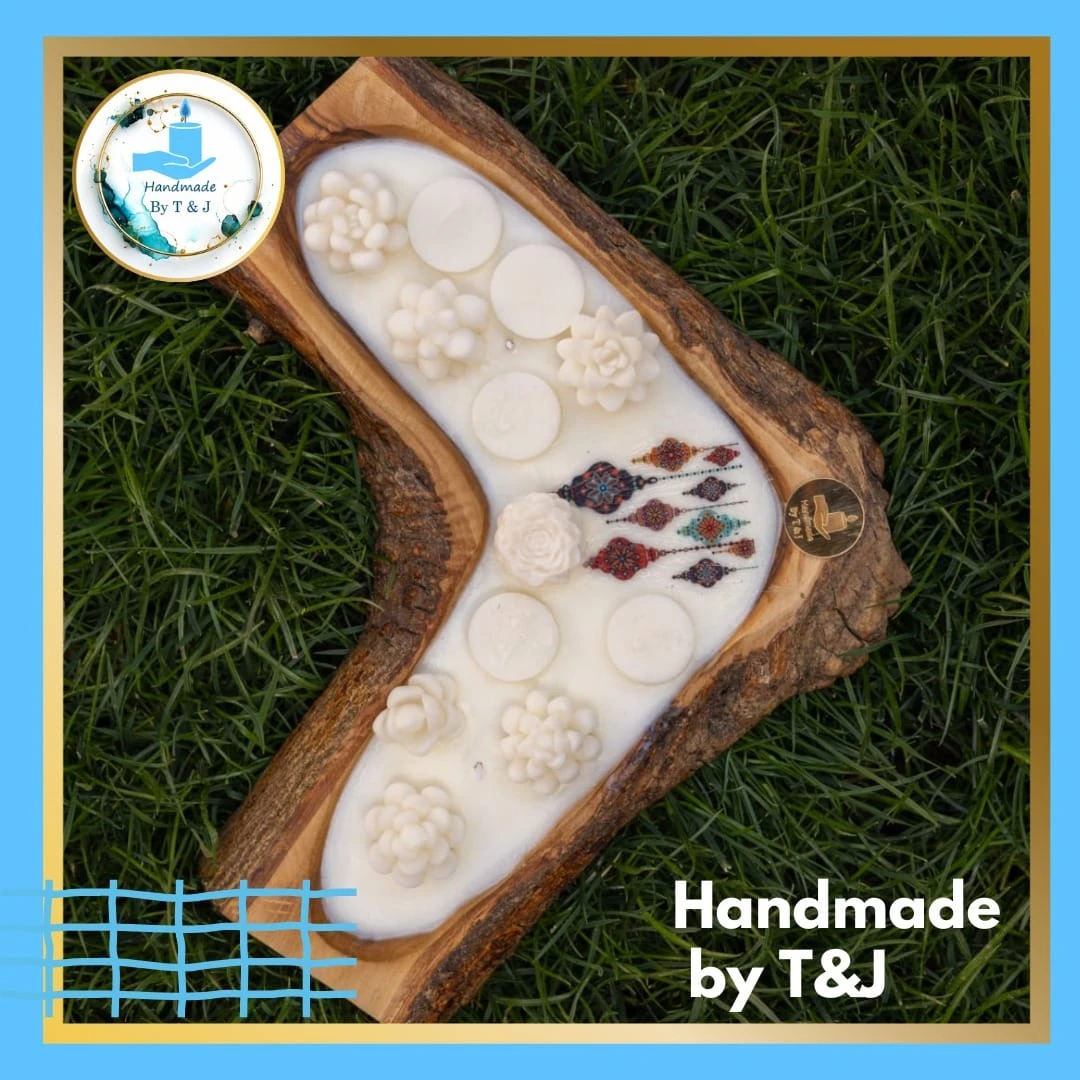 ✨ A magical Ramadan masterpiece made of olive wood and wax ✨