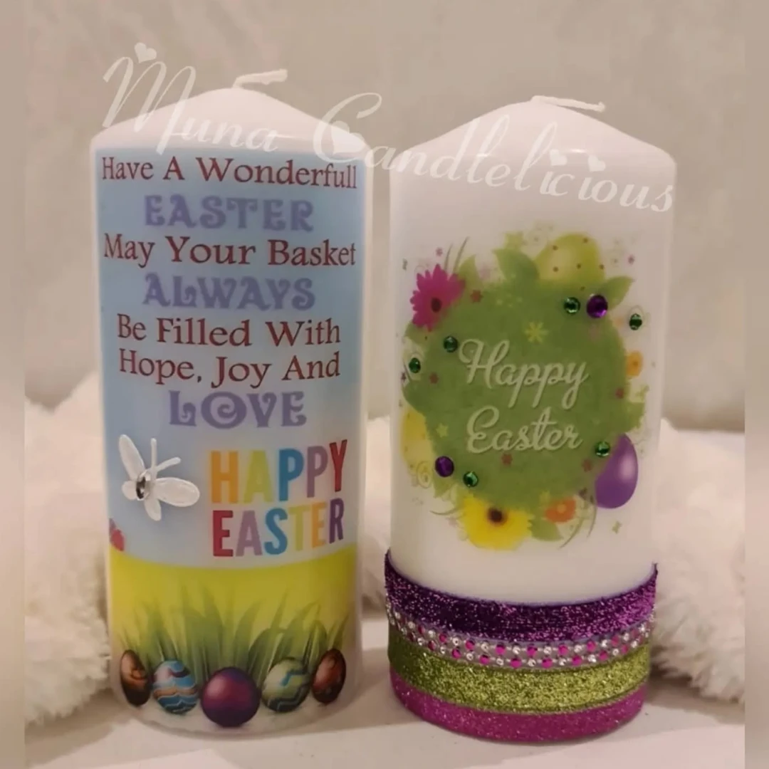 ✨ Easter Candles – Light of Joy and Resurrection ✨