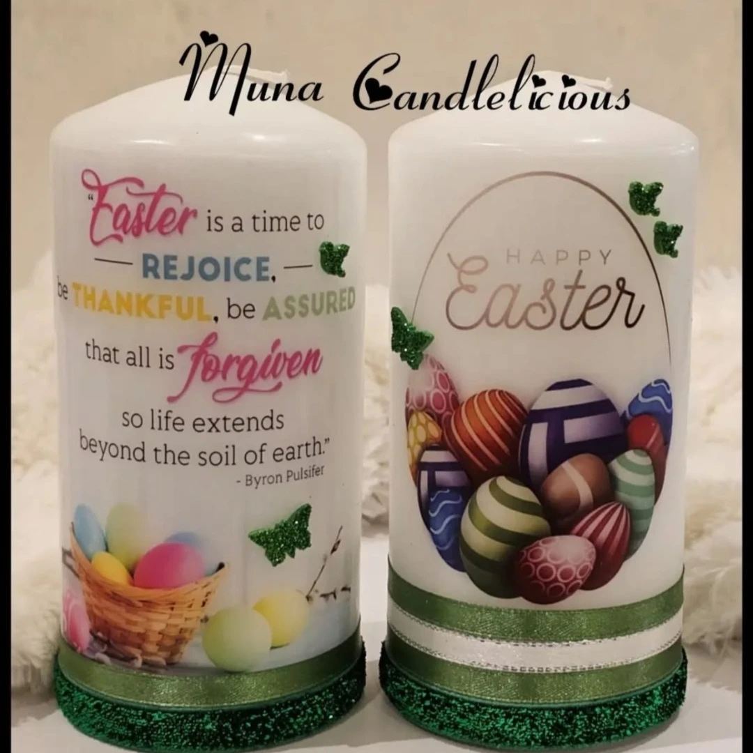 ✨ Easter Candles – Light of Joy and Resurrection ✨
