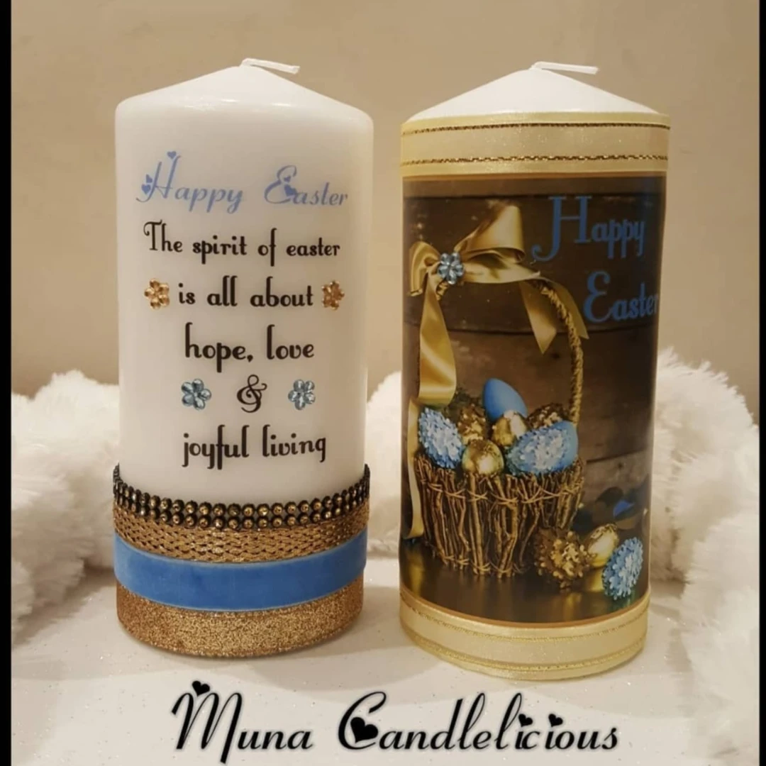 ✨ Easter Candles – Light of Joy and Resurrection ✨