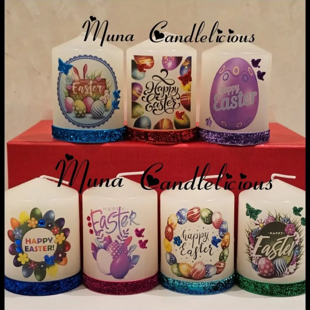 ✨ Easter Candles – Light of Joy and Resurrection ✨