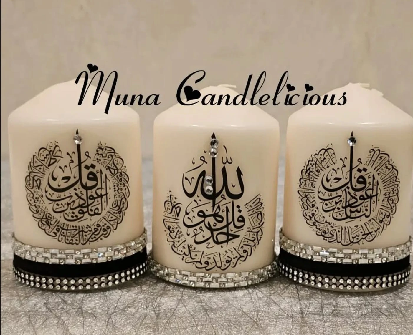 ✨ Qur’anic Verse Candles – Spiritual Light for Your Space ✨