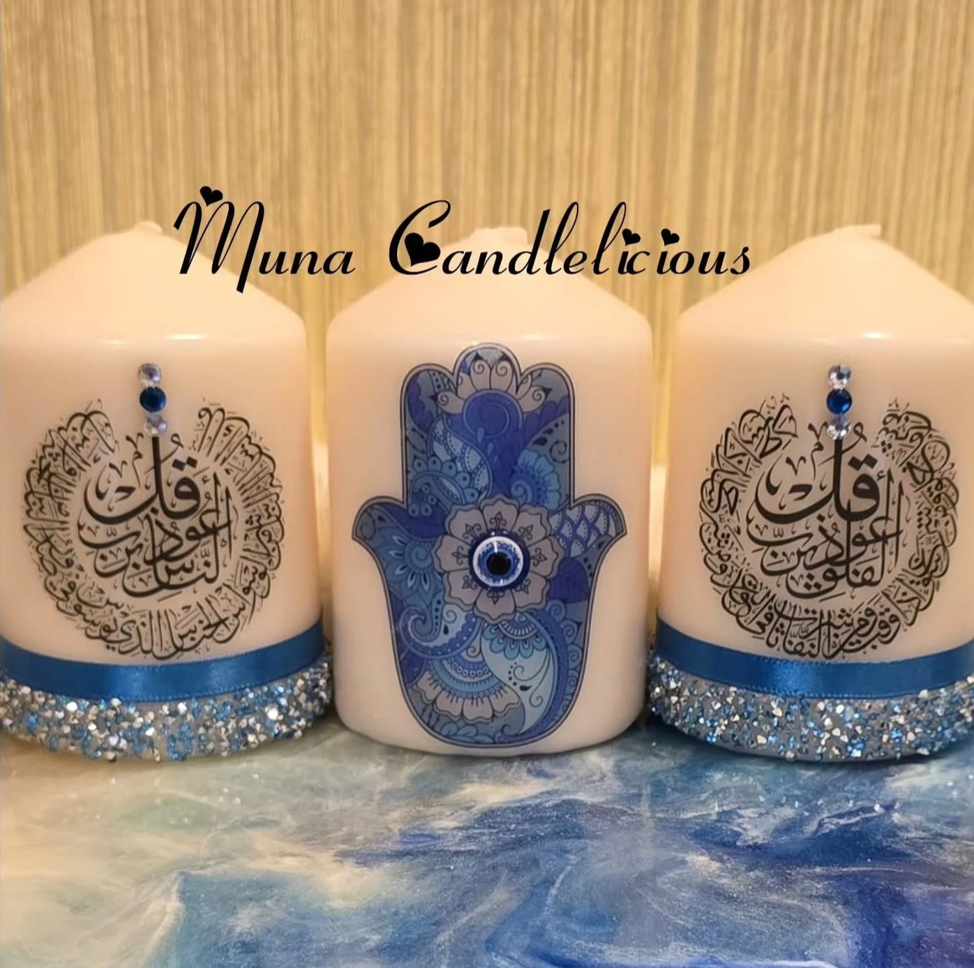 ✨ Qur’anic Verse Candles – Spiritual Light for Your Space ✨