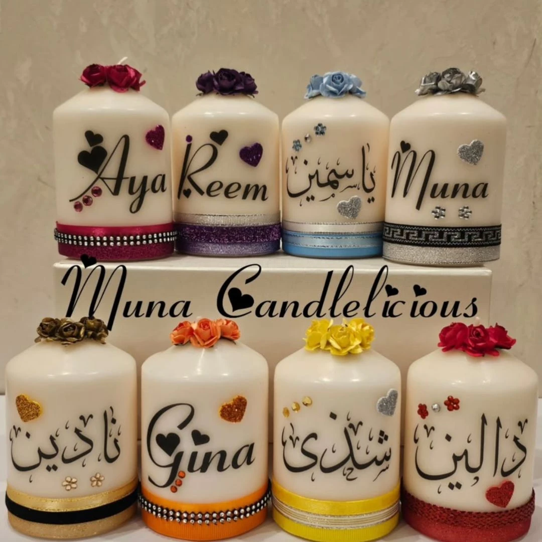 Luxury Decorative Candles – Medium Size