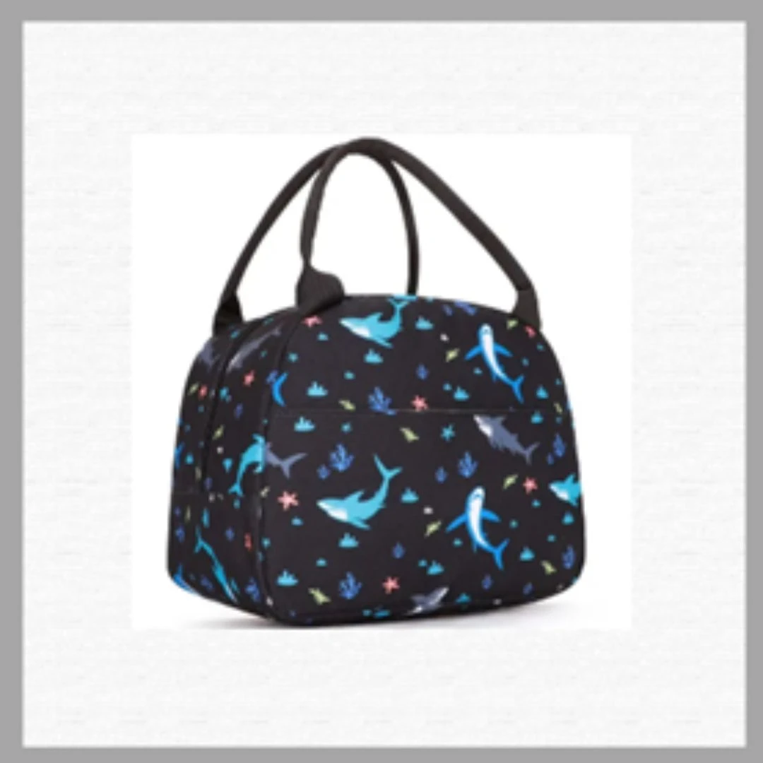 Whale Thermal Reusable Waterproof Insulated Lunch Bag – Perfect for School, Offi