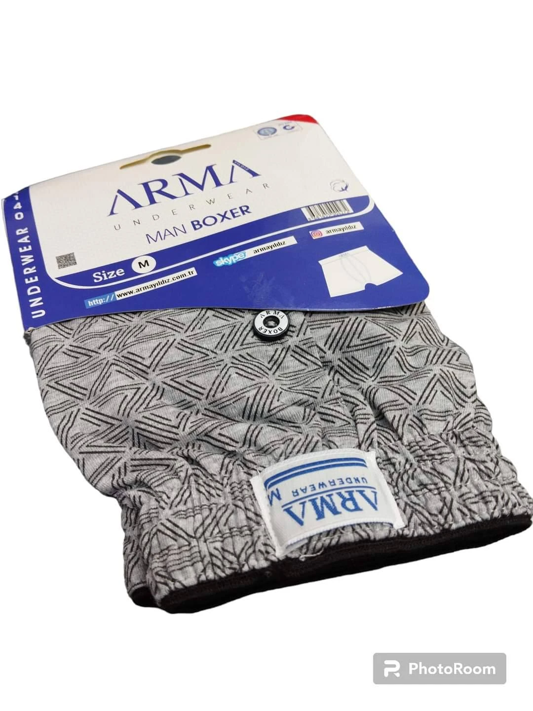 📦 Men’s Boxer – 100% Egyptian Cotton – All-Day Comfort