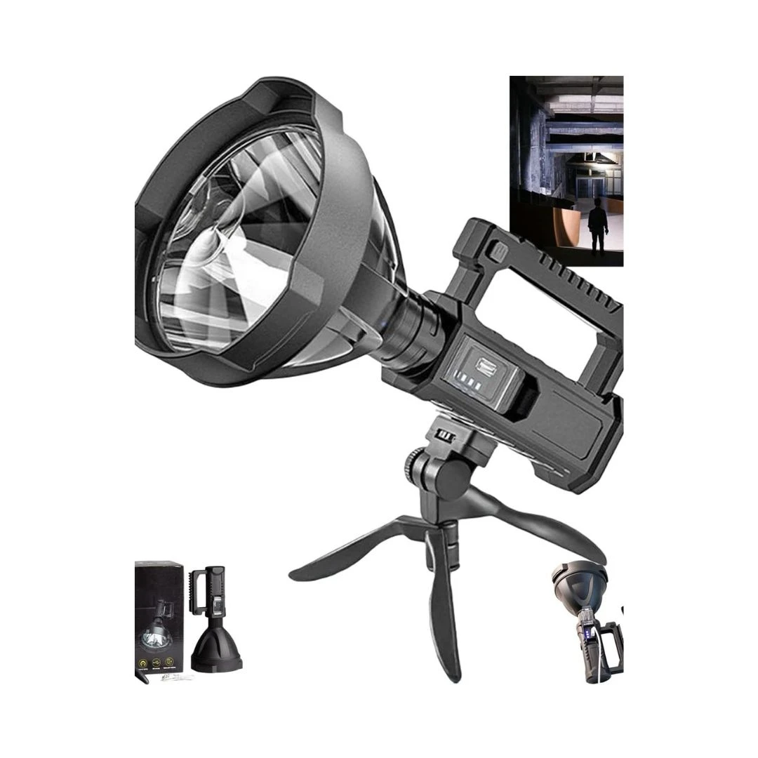 💥 Tactical Military Flashlight – Powerful Beam up to 1000 Meters!