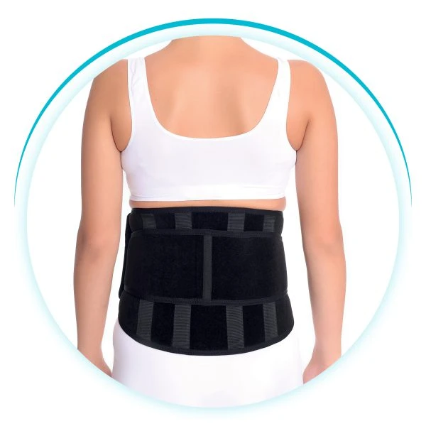 Standard Lumbostad Corset – Neoprene Back Support Brace for Lower Back Pain & Mu