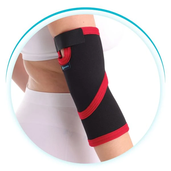 Elastic Elbow Brace – Neoprene Support with Adjustable Strap for Compression, He