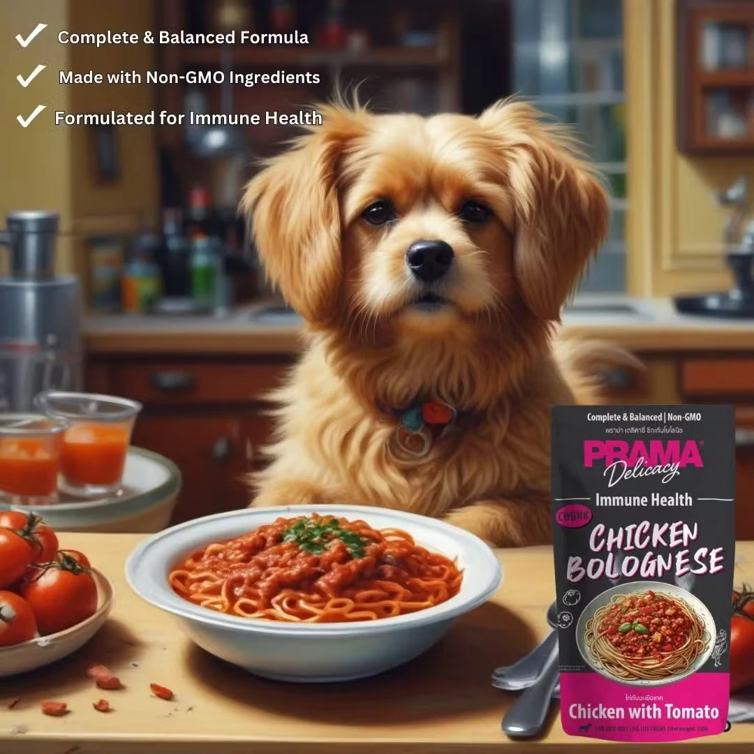 Prama Dog Wet Food 120g Immune Health Chicken Bolognese