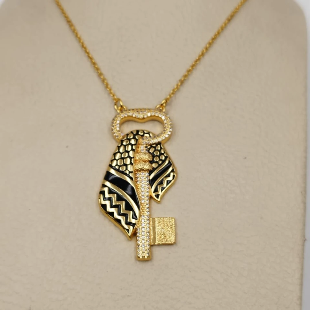 Elegant Gold/Silver Plated Necklace for Women – Luxury Design, Tarnish-Resistant