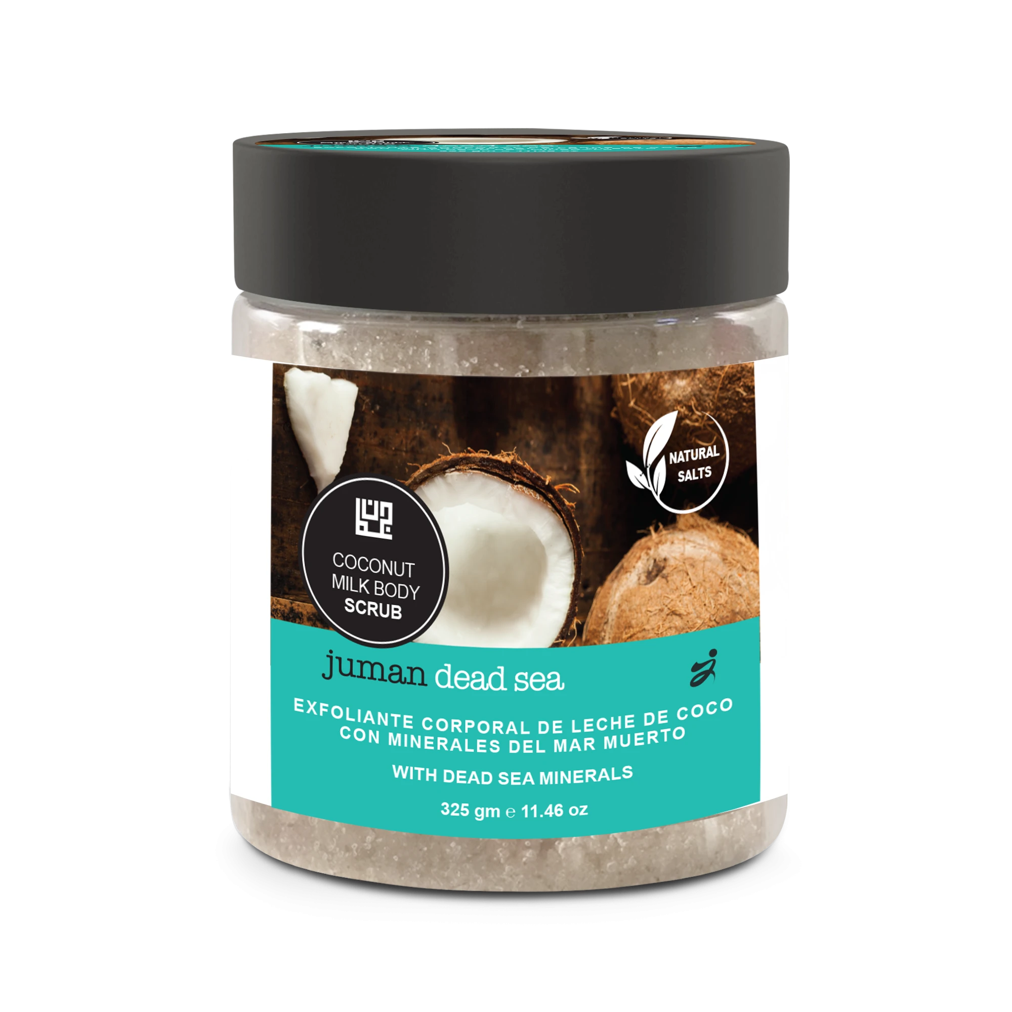 Coconut Body Scrub with Dead Sea Salts – Deep Exfoliation, Hydration & Renewal f