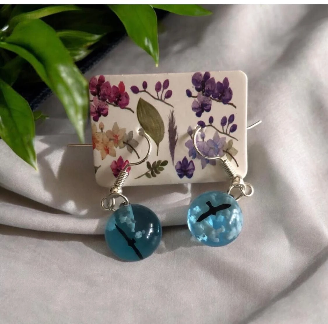 ✨ Handmade Earrings – An Elegant Artistic Touch ✨