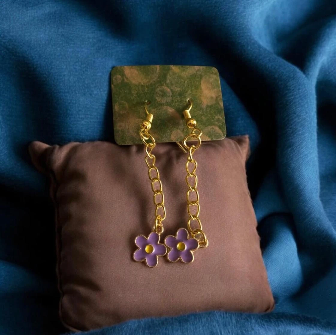 ✨ Handmade Earrings – An Elegant Artistic Touch ✨