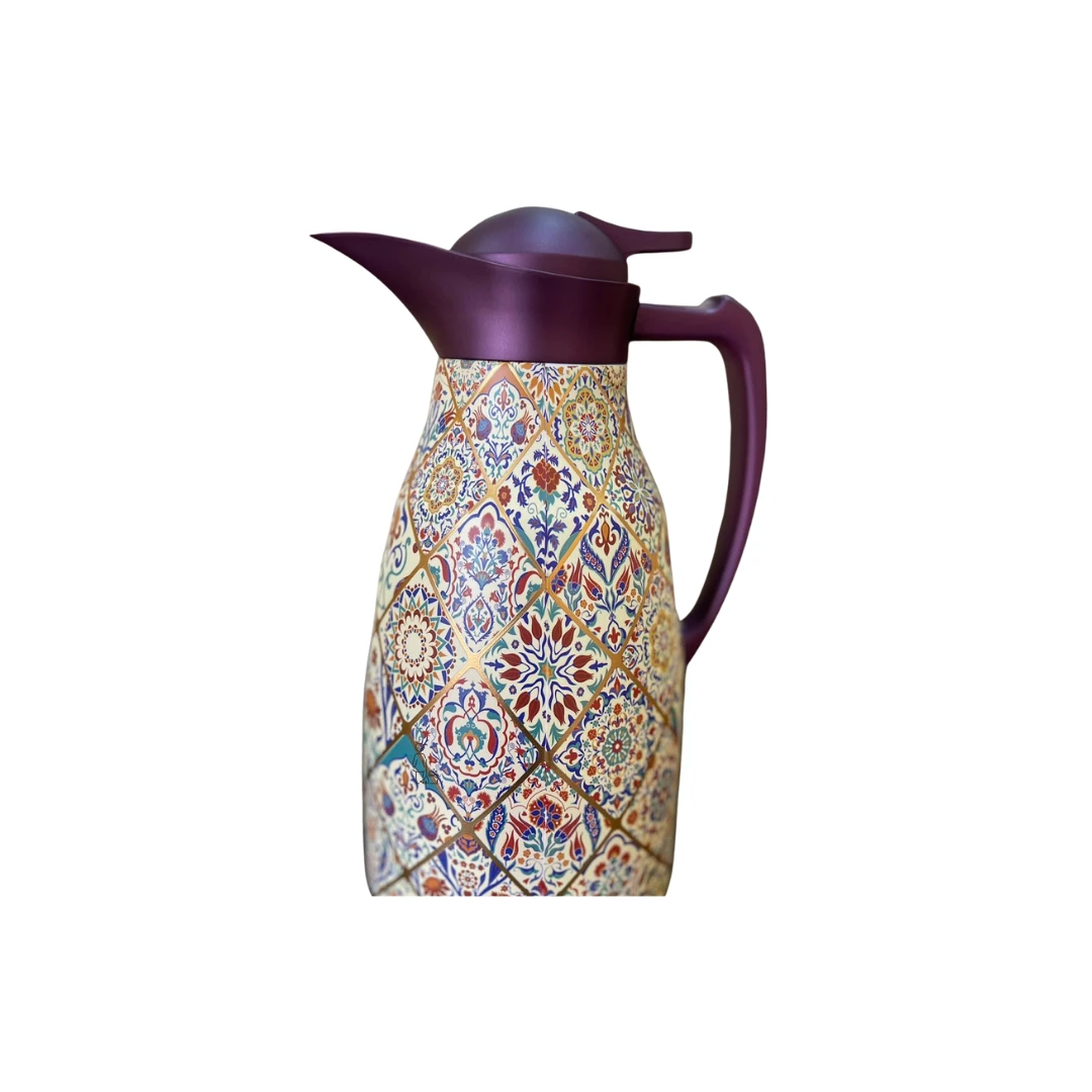 1-Liter Decorative Tea & Coffee Pot – Elegant and Artistic Design