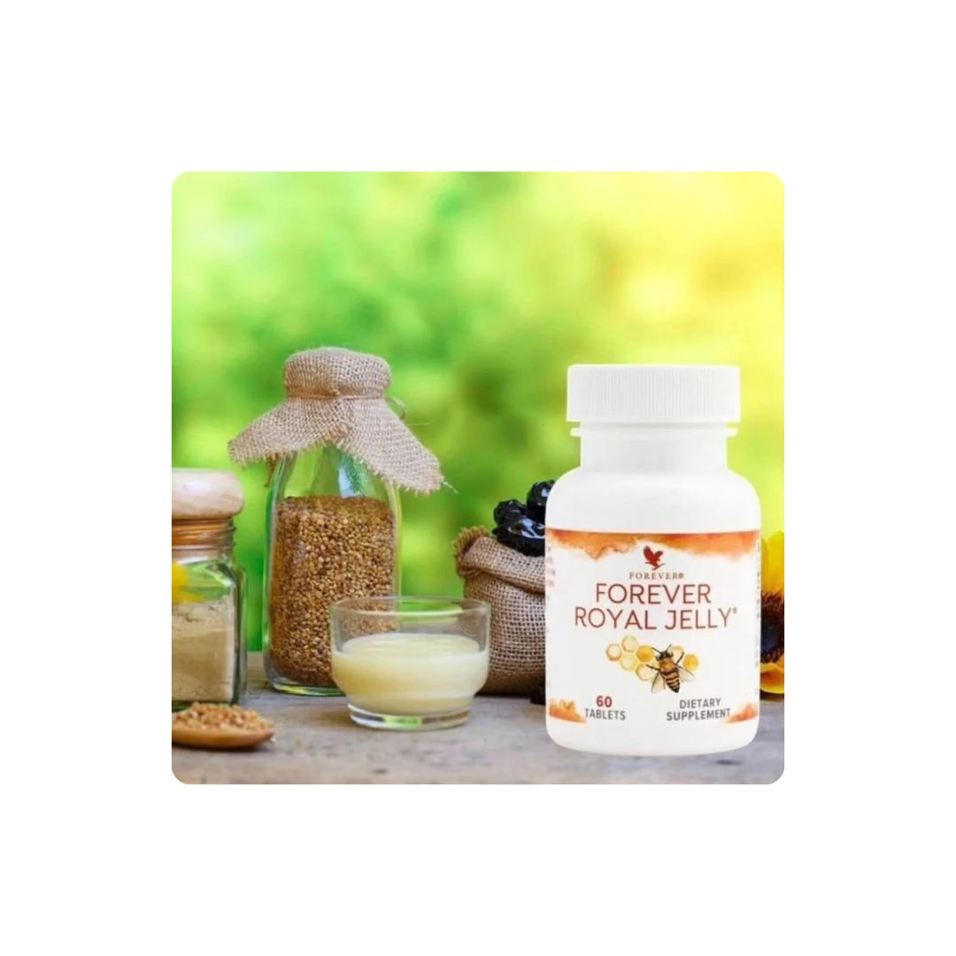 👑 Forever® Royal Jelly – 60 Tablets | Nature’s Gift for Women’s Vitality & Welln