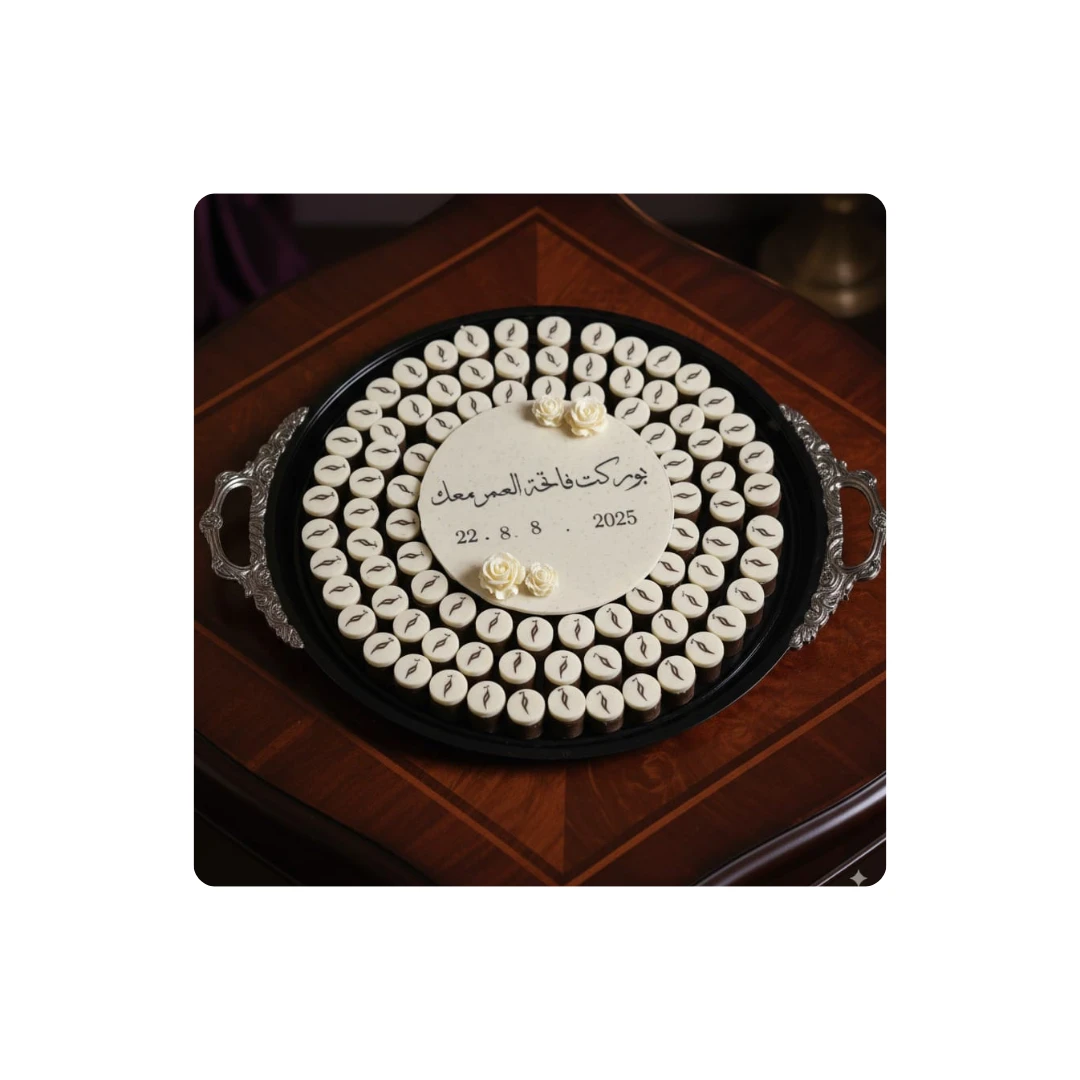 Luxury Platter of 88 Gourmet Chocolate Pieces