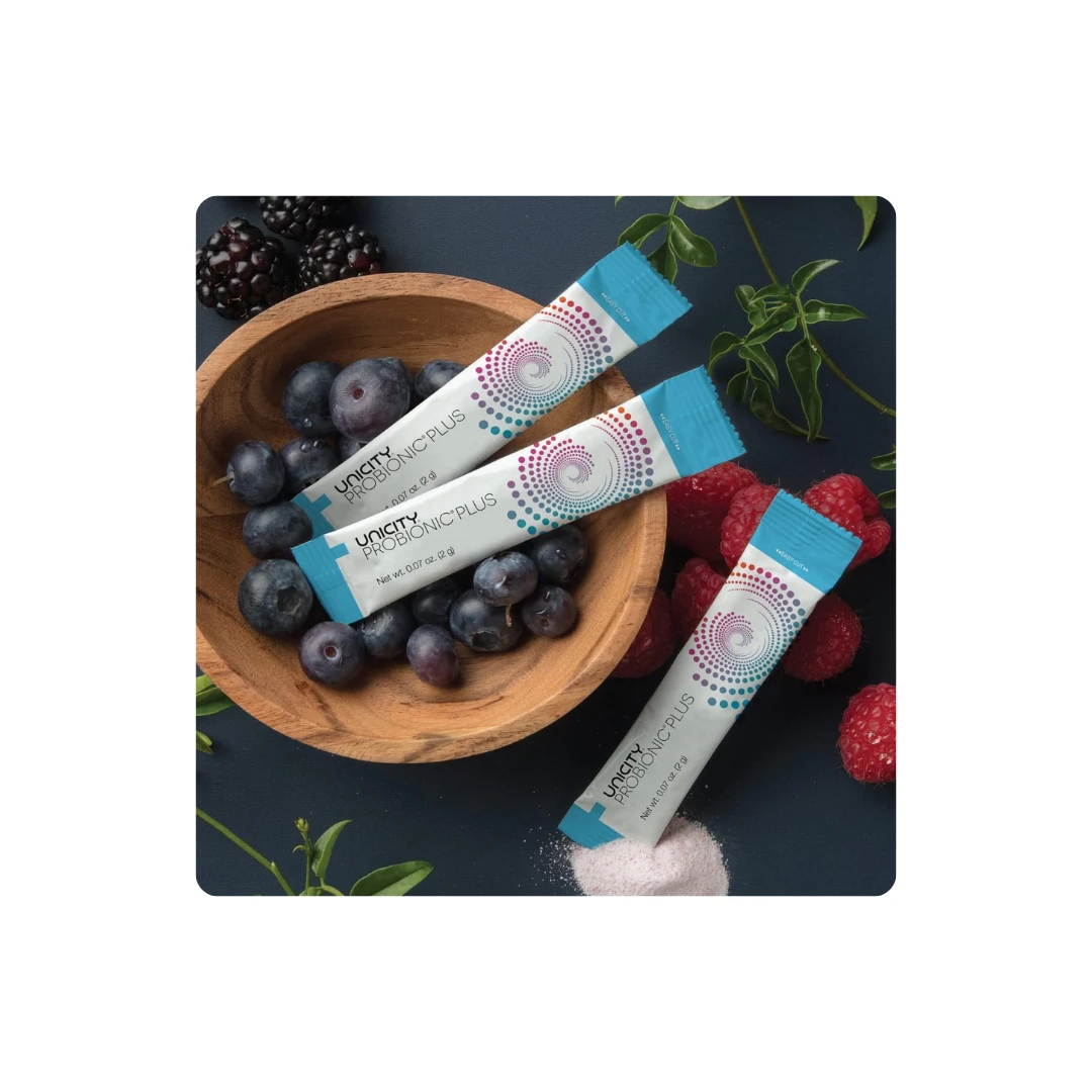 🌿 Unicity PROBIOTIC PLUS – Balance Starts from Within | 30 Single-Serve Packets