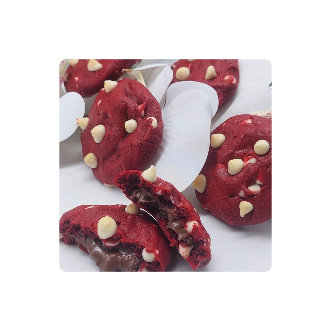 Mini Red Velvet Cookies – A Luxurious, Irresistible Delight