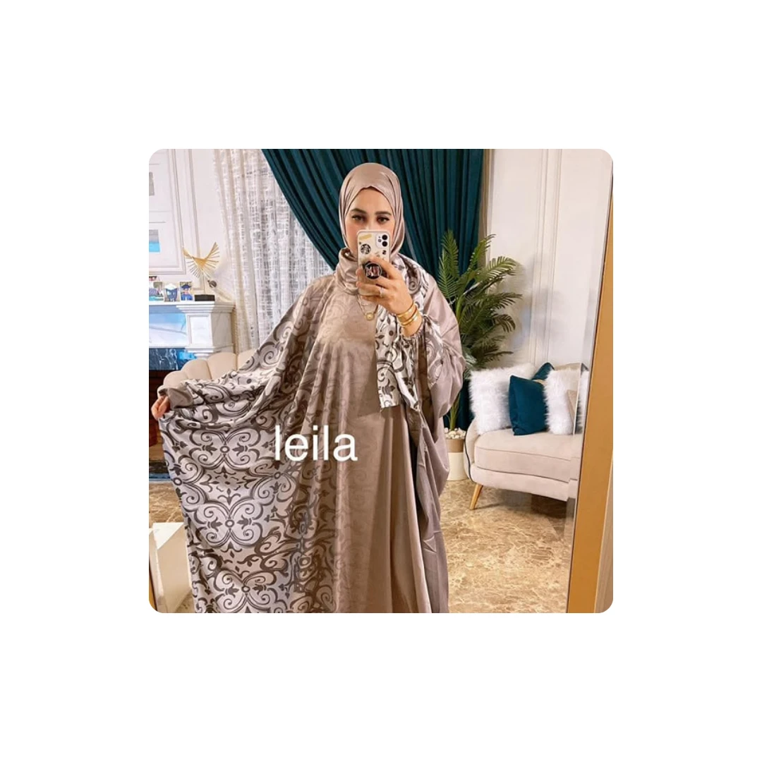 🕌✨ Premium Satin Silk Prayer Outfit – Comfort & Elegance in Every Prayer