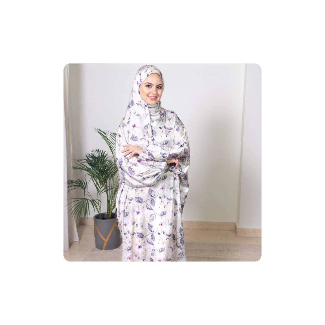 🕌✨ Premium Satin Silk Prayer Outfit – Comfort & Elegance in Every Prayer