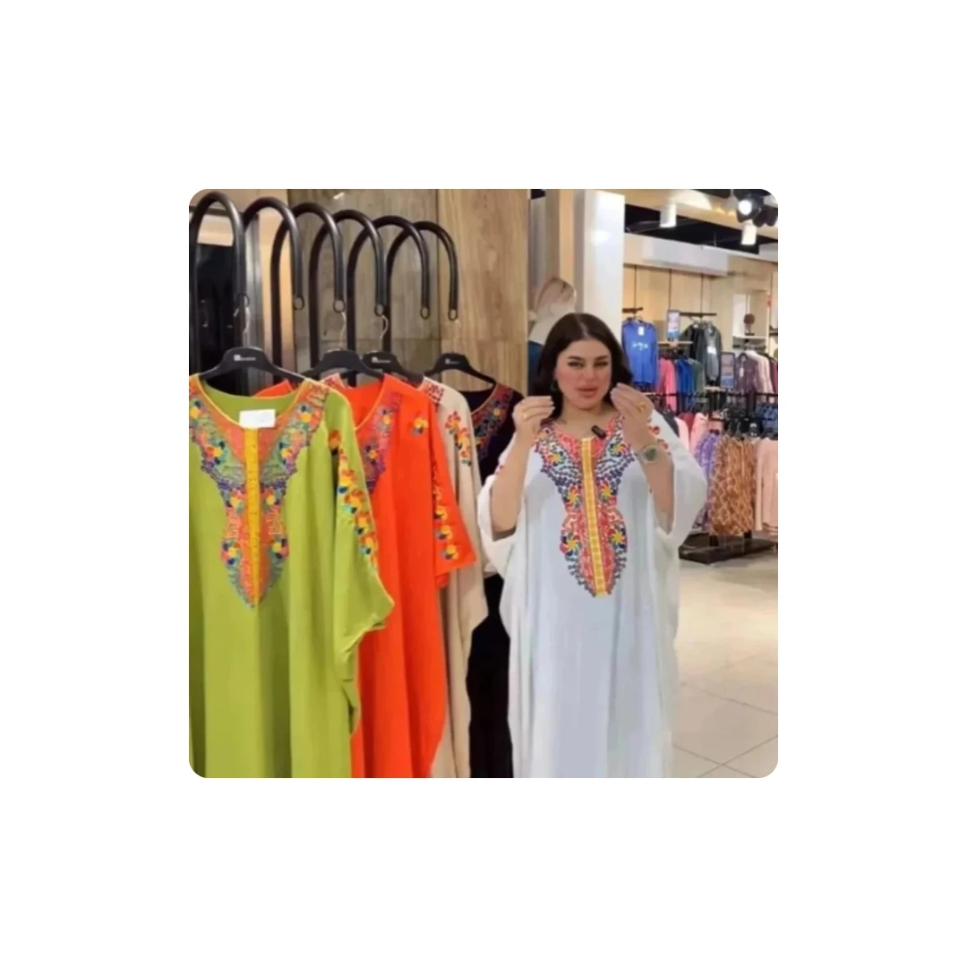 Elegant Chiffon Abaya with a Refined Design and Lightweight Fabric – Perfect for