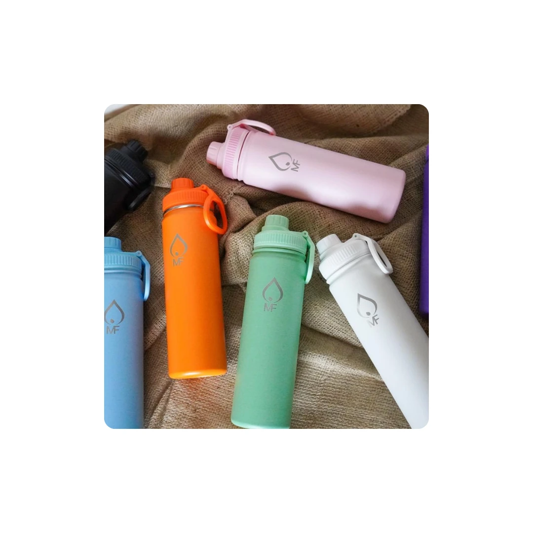 💧 650ml Stainless Steel Water Bottle – Double Wall Vacuum Insulated