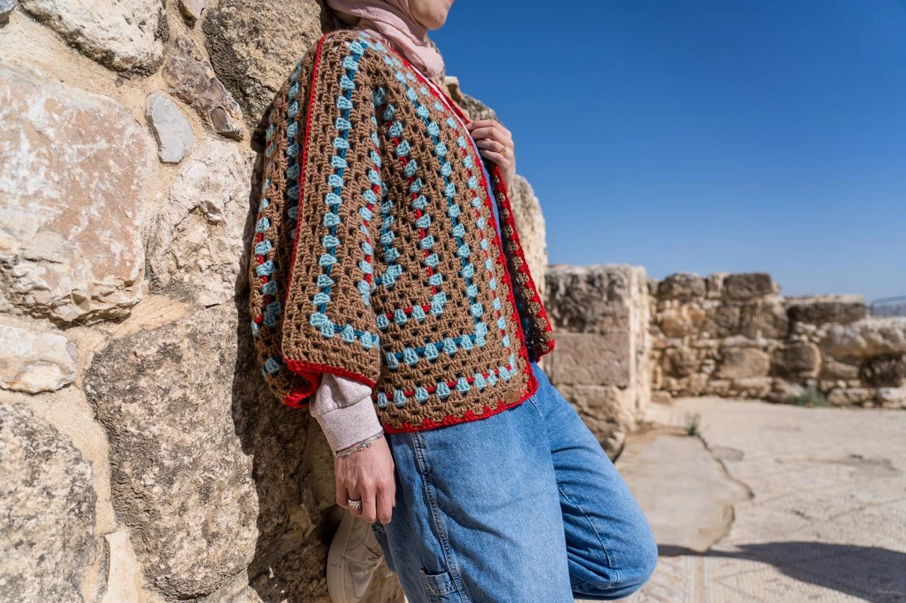 Handmade Crochet Jacket – Stylish & Unique Design