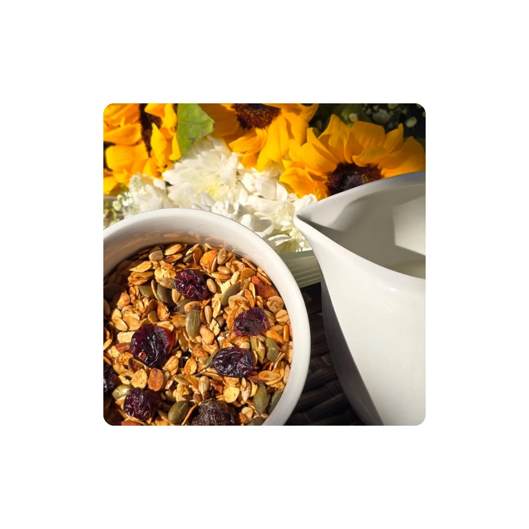 Cinnamon Granola with Healthy Seeds – Nutritious and Delicious Breakfast