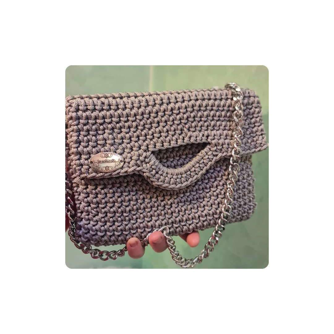 Handmade Crochet Bag – Stylish & Unique Everyday Accessory