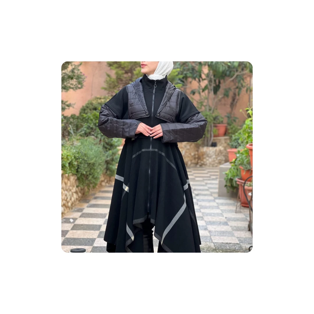 Turkish Youth Wool Jacket | Heavy, Warm & Rain-Protective Hood 🧥