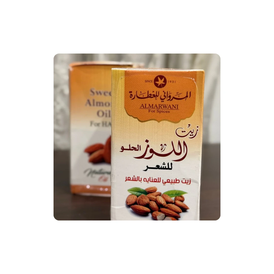 100% Natural Sweet Almond Oil – Complete Care for Hair & Skin (100ml)