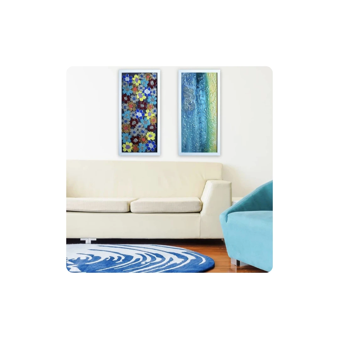 🎨 Hand-Painted Glass Art – Crafted with Resin & Premium Glass Paints ✨