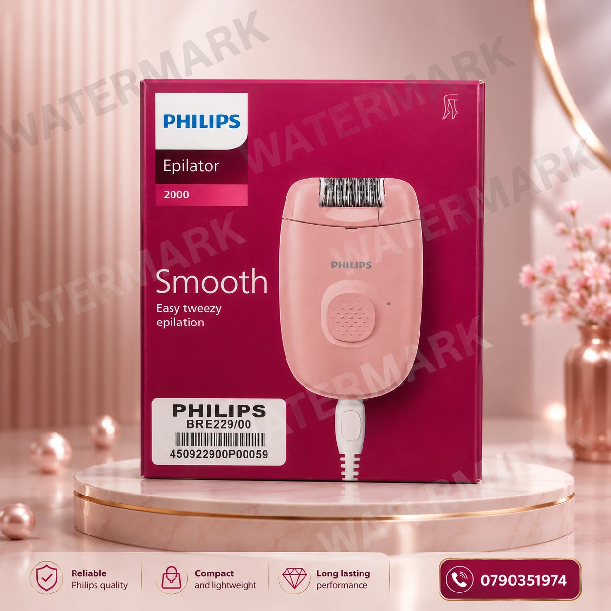 Philips Smooth Epilator – Gentle & Effective Hair Removal