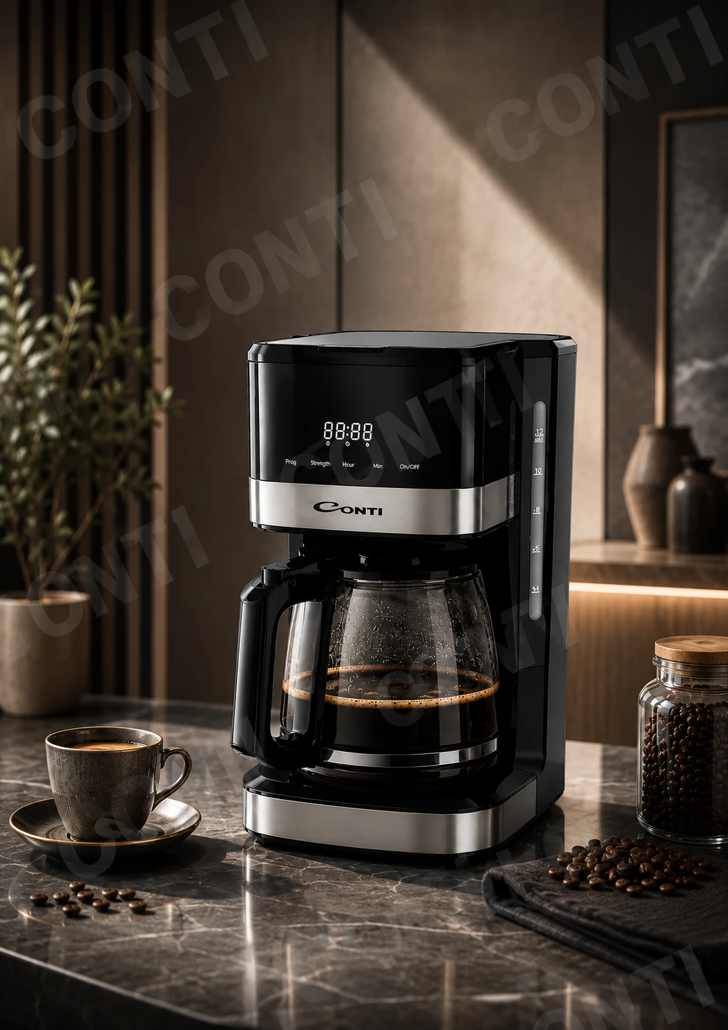CONTI Coffee Maker – Rich Coffee, Elegant Experience