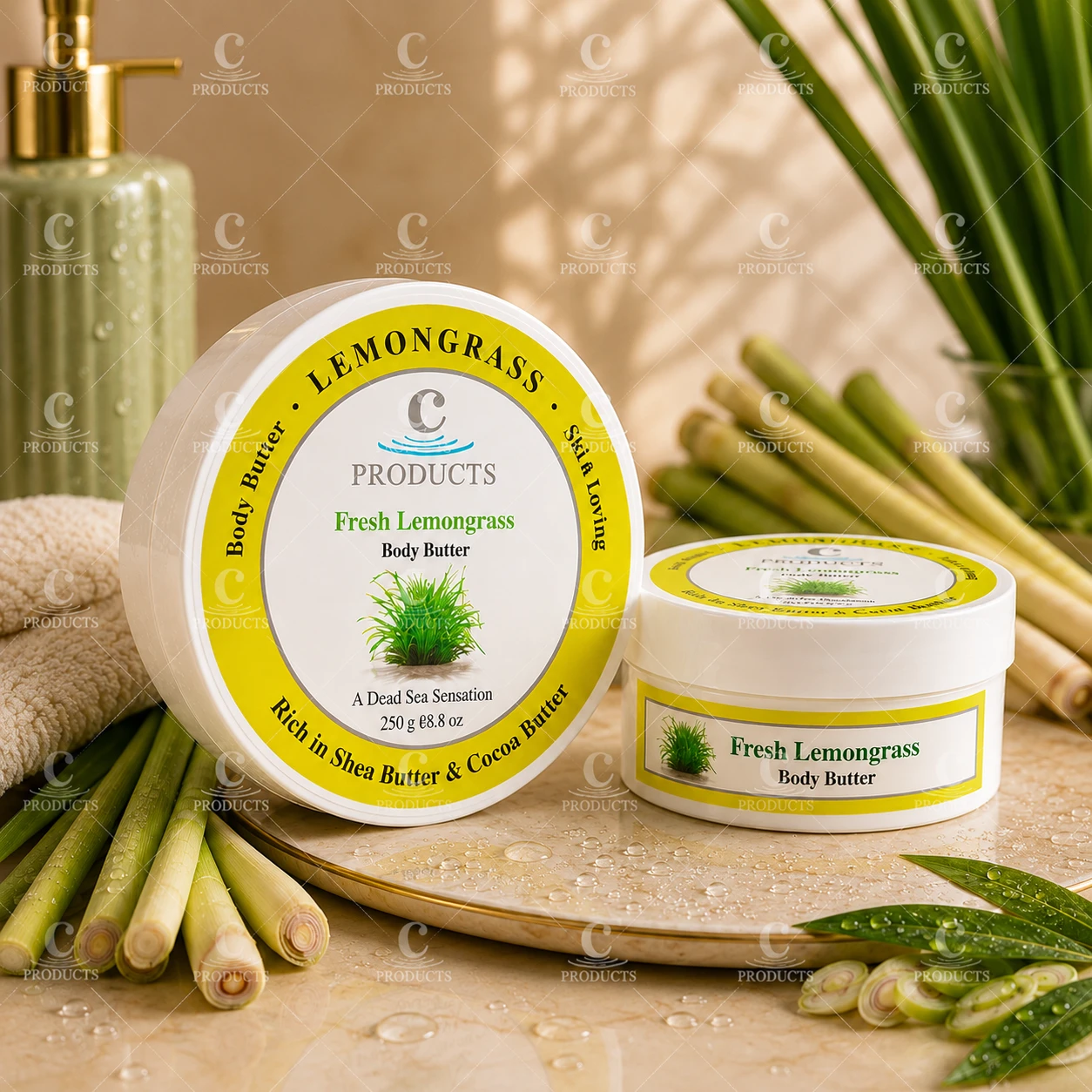 Fresh Lemongrass Glow Body Butter