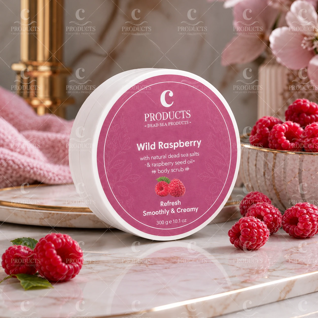 Wild Raspberry Velvet Body Scrub