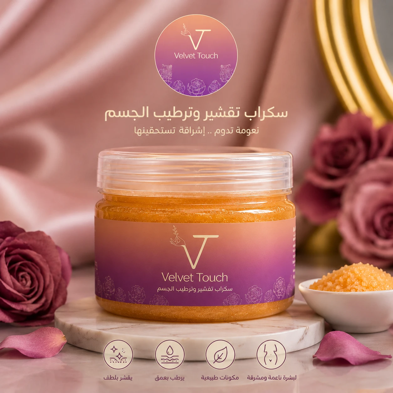 Velvet Touch Body Scrub