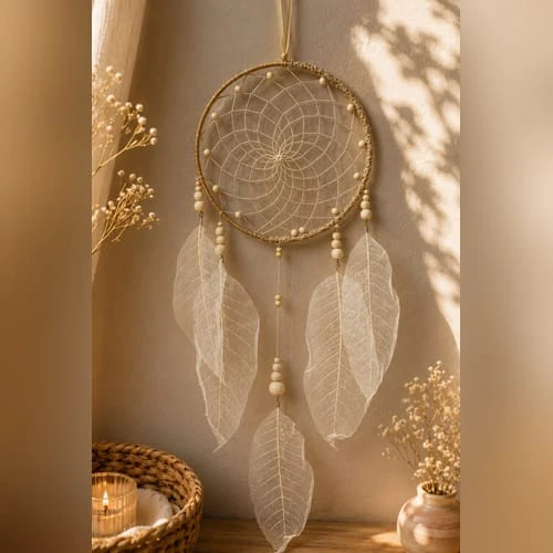 Nature in Every Detail – Nature-Inspired Dreamcatcher