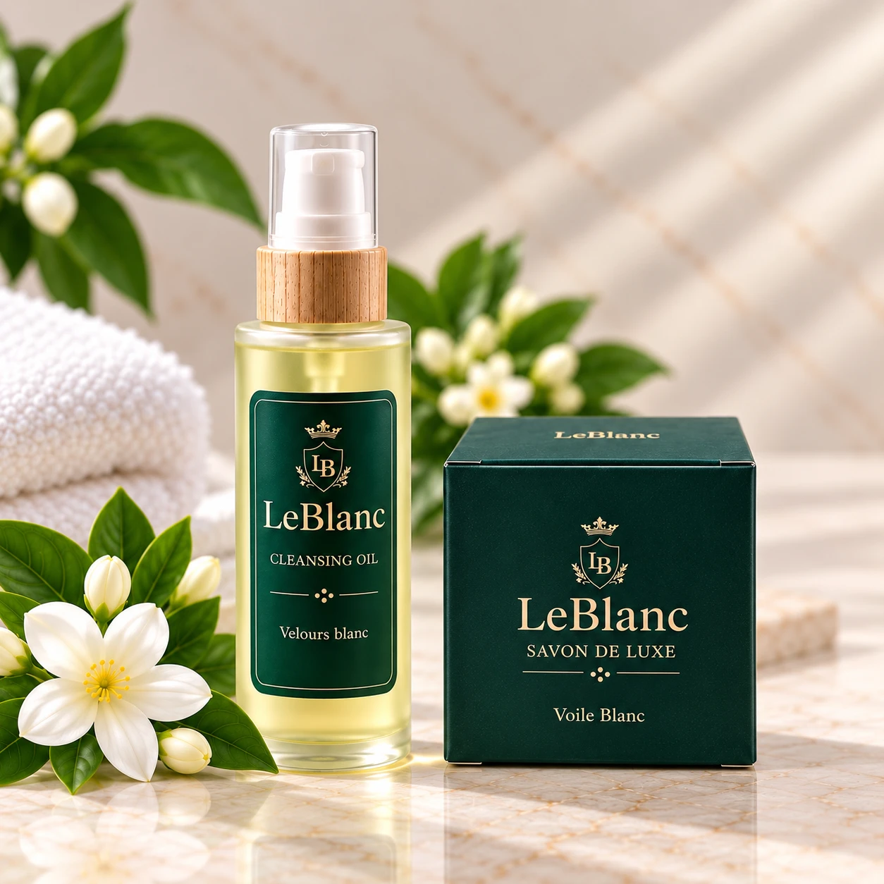 LeBlanc Facial Cleansing Duo – Cleansing Oil & Facial Soap